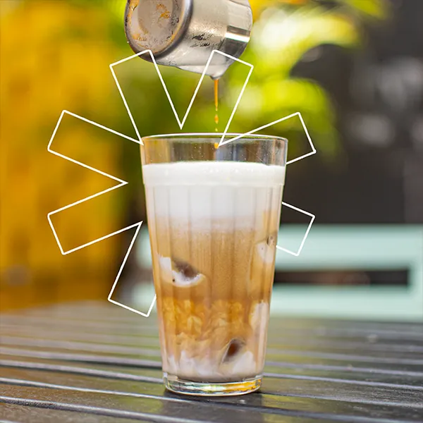 Iced Latte Caramelo